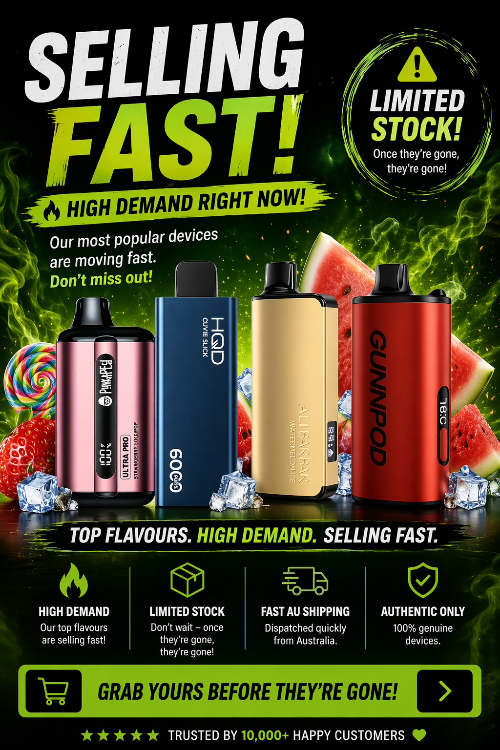 Shop IGET Bar Pro Flavours