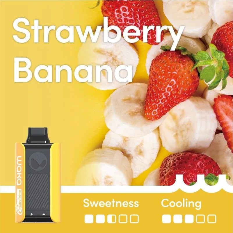 STRAWBERRY BANANA - WAKA SOPRO (10,000 PUFF)