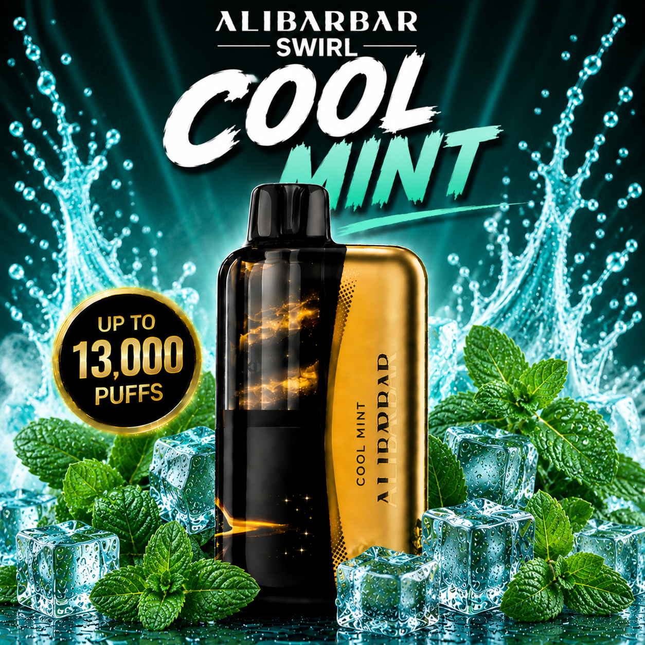 COOL MINT - ALIBARBAR SWIRL 13,000