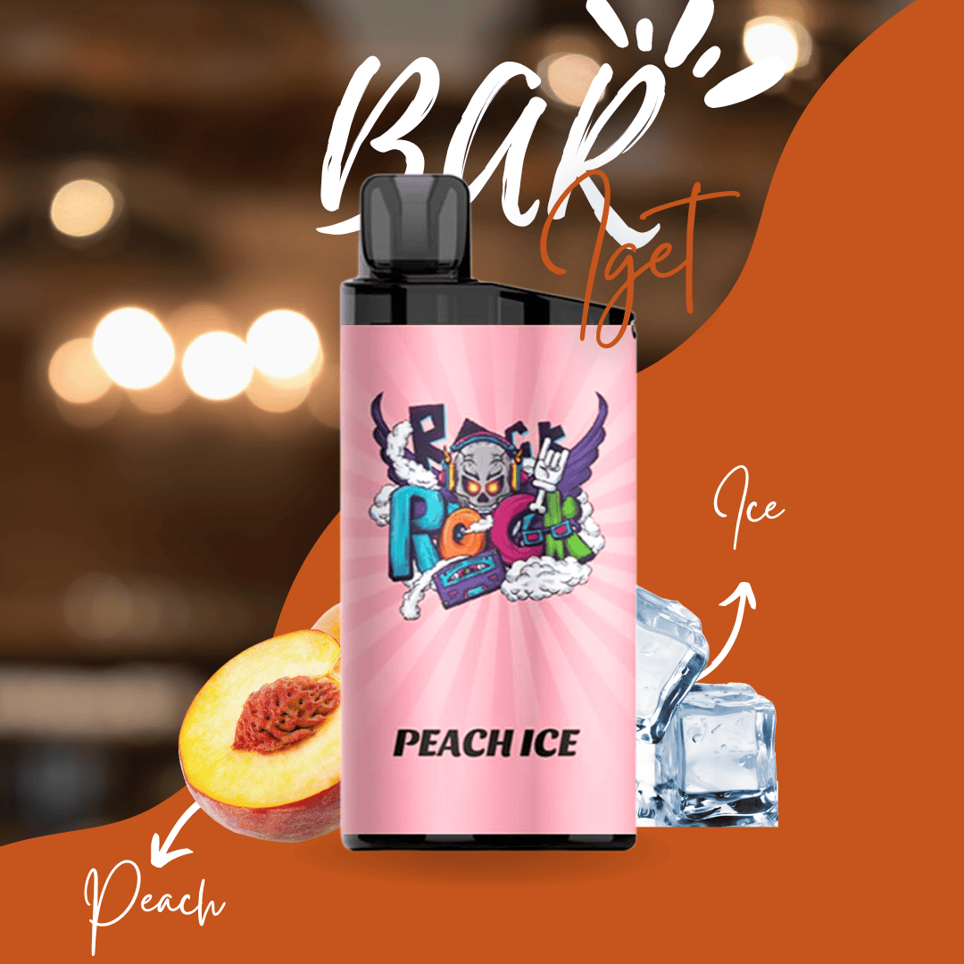 PEACH ICE - IGET BAR 3500