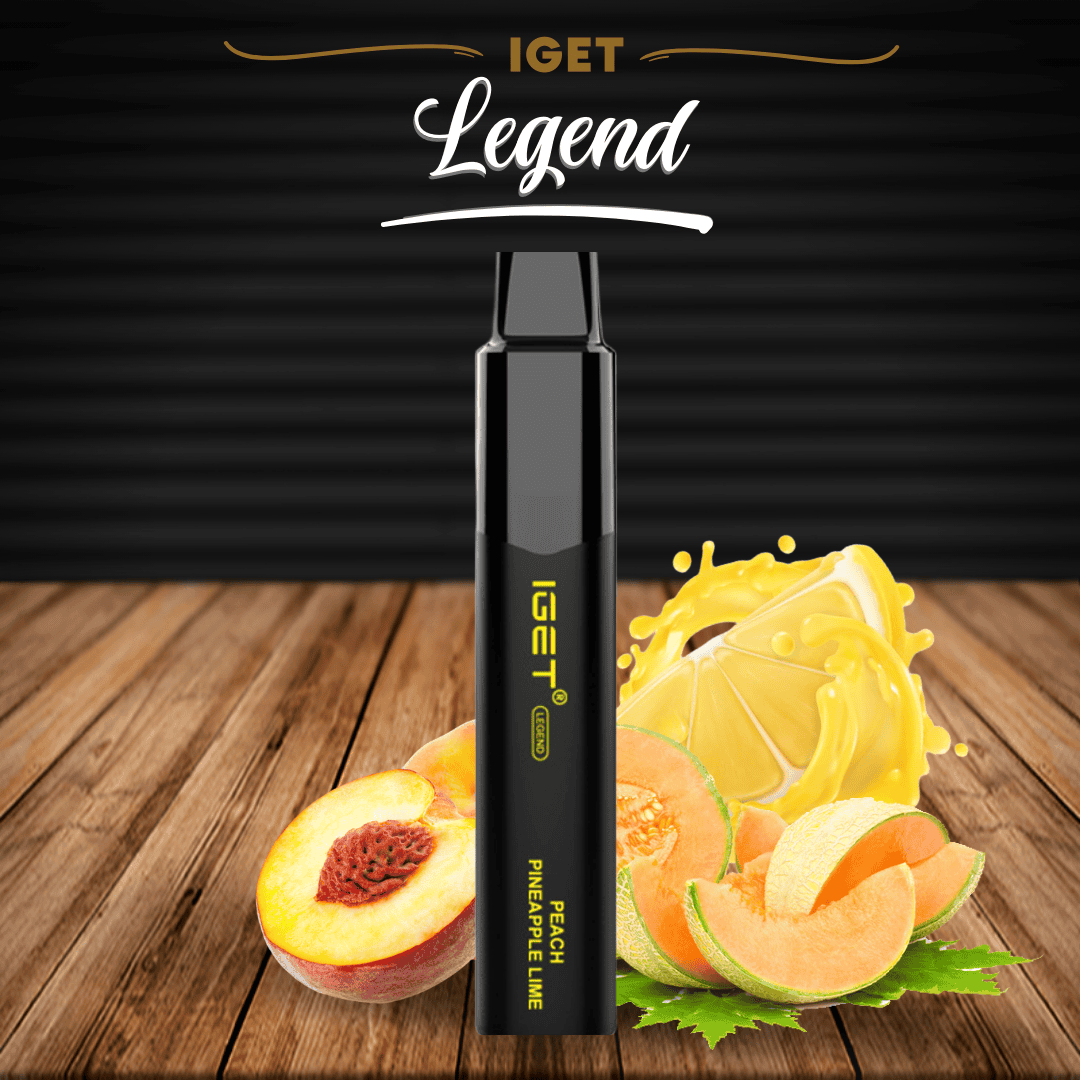 PEACH PINEAPPLE LIME - IGET LEGEND 4000