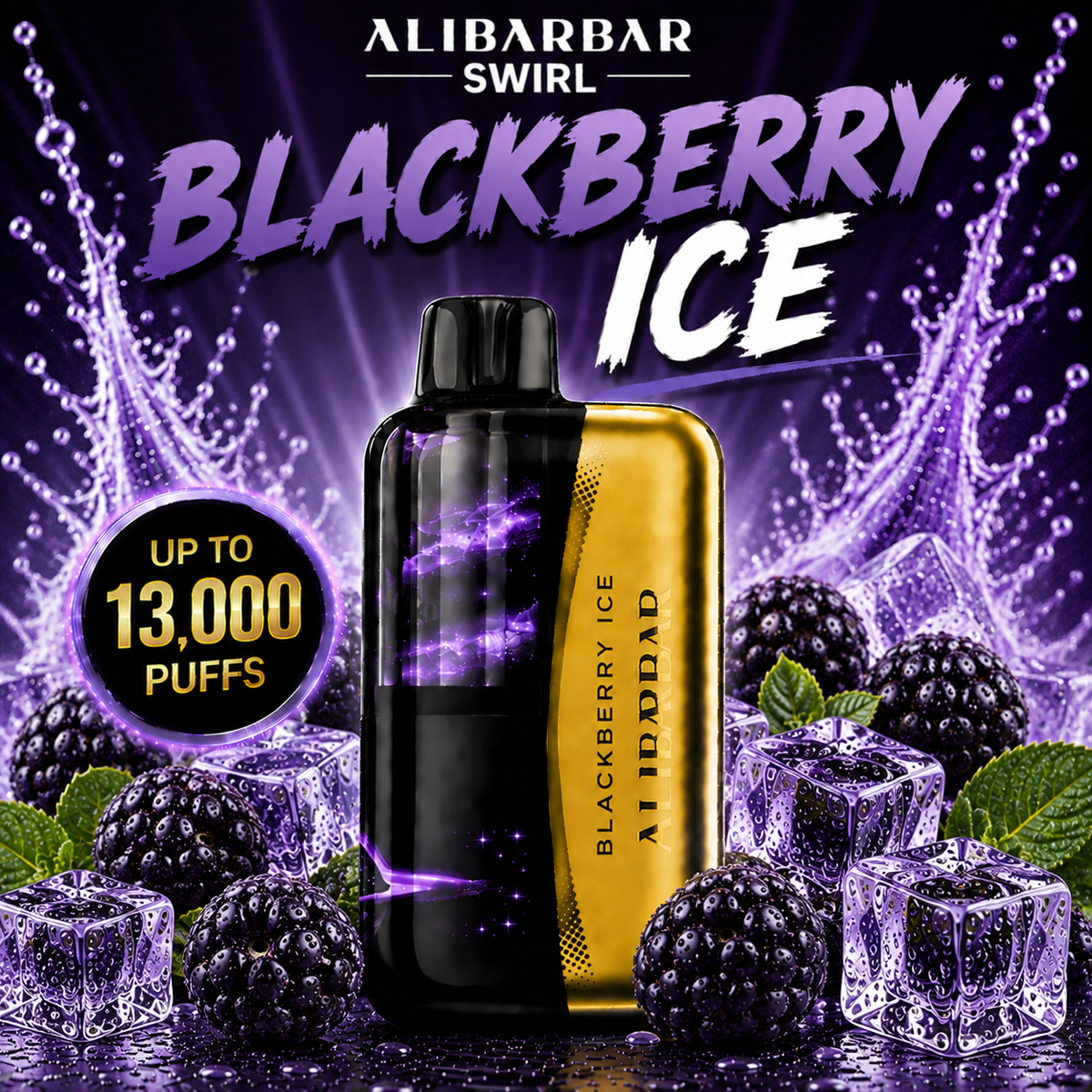 BLACKBERRY ICE - ALIBARBAR SWIRL 13,000