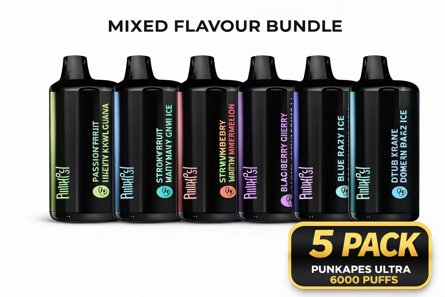 Punkapes Ultra 6,000 5 Pack - Most Popular