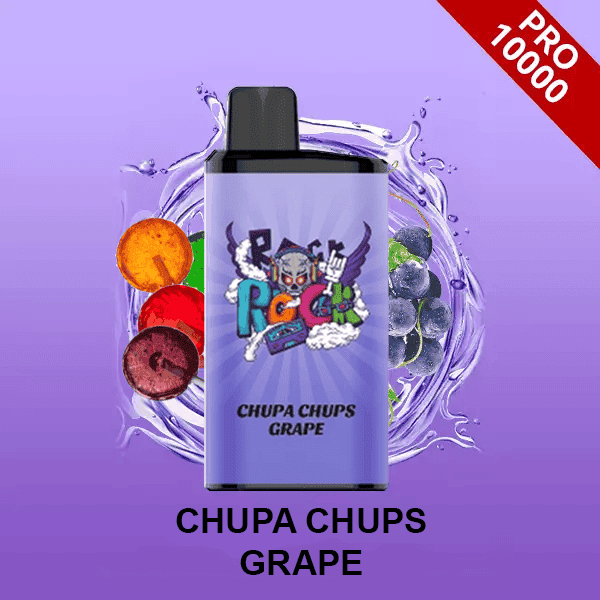 CHUPA CHUPS GRAPE (NEW FLAVOUR!) - IGET BAR PRO 10,000
