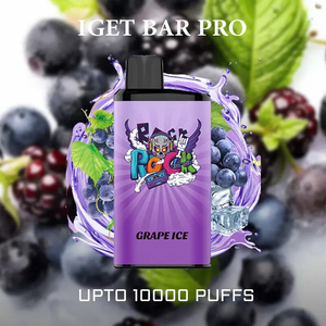 GRAPE ICE - IGET BAR PRO 10,000