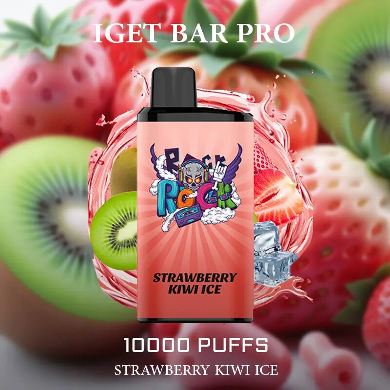 STRAWBERRY KIWI - IGET BAR PRO 10,000