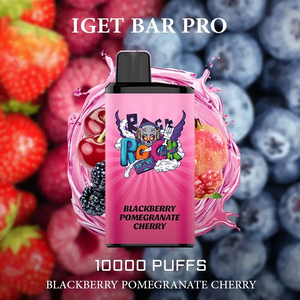 BLACKBERRY POMEGRANATE CHERRY - IGET BAR PRO 10,000