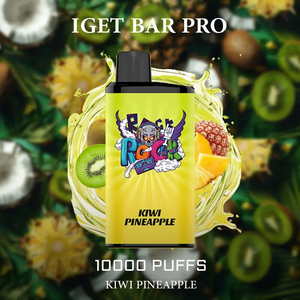 KIWI PINEAPPLE - IGET BAR PRO 10,000