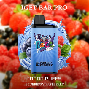 BLUEBERRY RASPBERRY - IGET BAR PRO 10,000