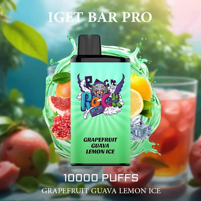 GRAPEFRUIT GUAVA LEMON ICE - IGET BAR PRO 10,000