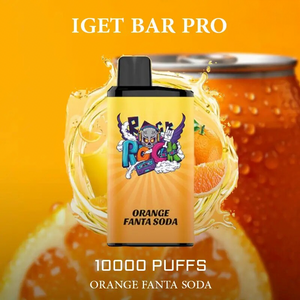 ORANGE FANTA SODA - IGET BAR PRO 10,000