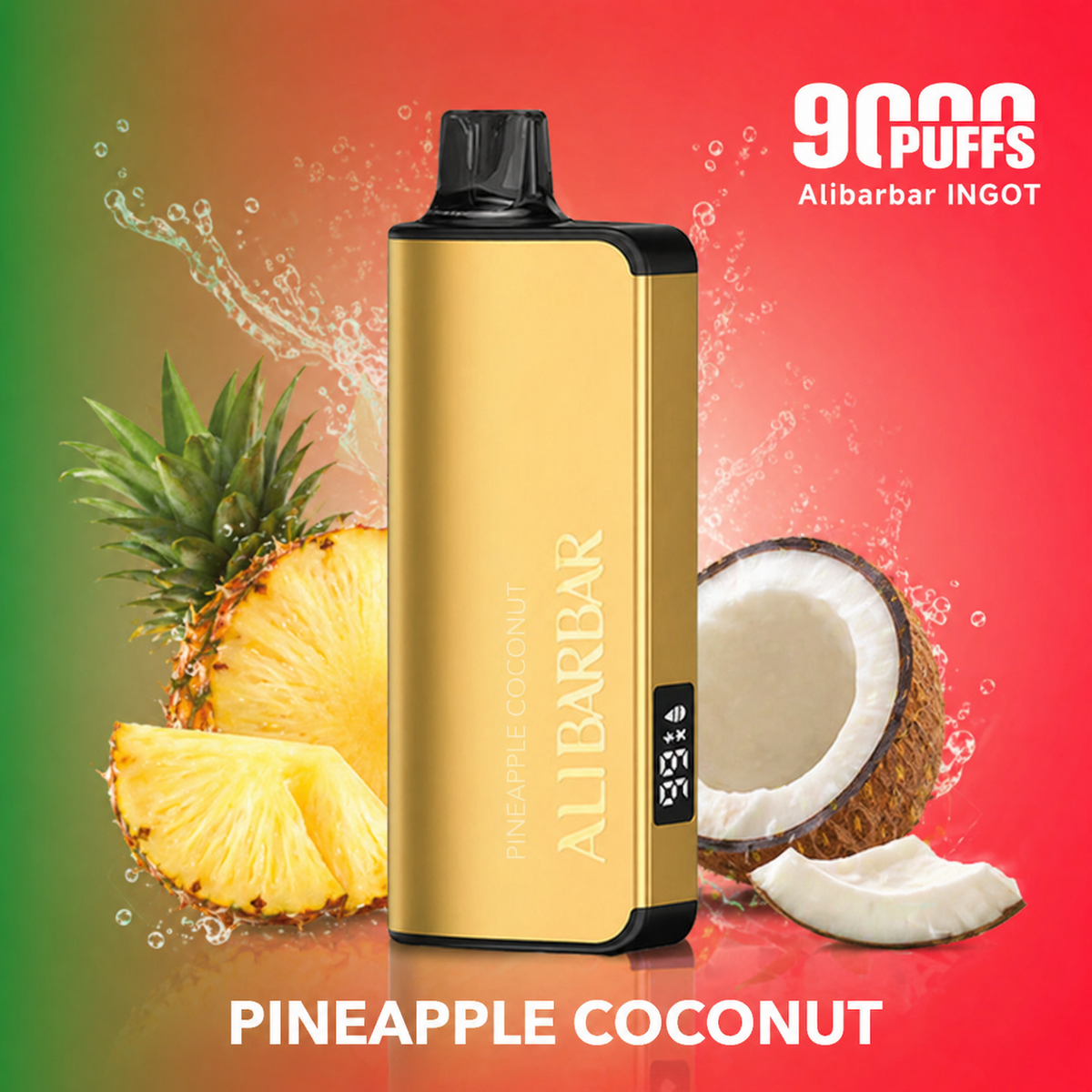 PINEAPPLE COCONUT (NEW FLAVOUR!) - ALIBARBAR INGOT 9000
