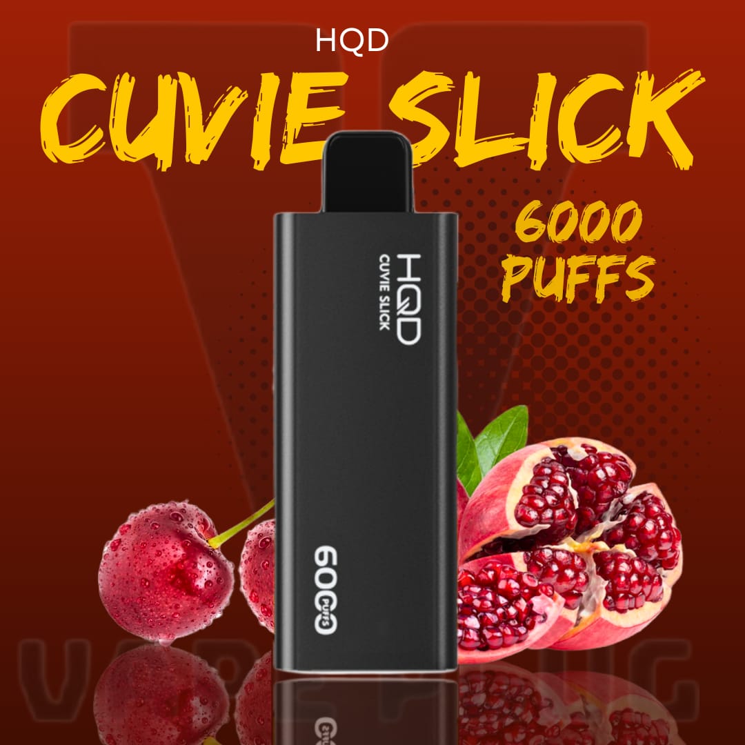 CHERRY POMEGRANATE - HQD CUVIE SLICK 6000