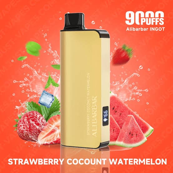 STRAWBERRY COCONUT WATERMELON ICE (NEW!) - GUNNPOD EVO 15,000