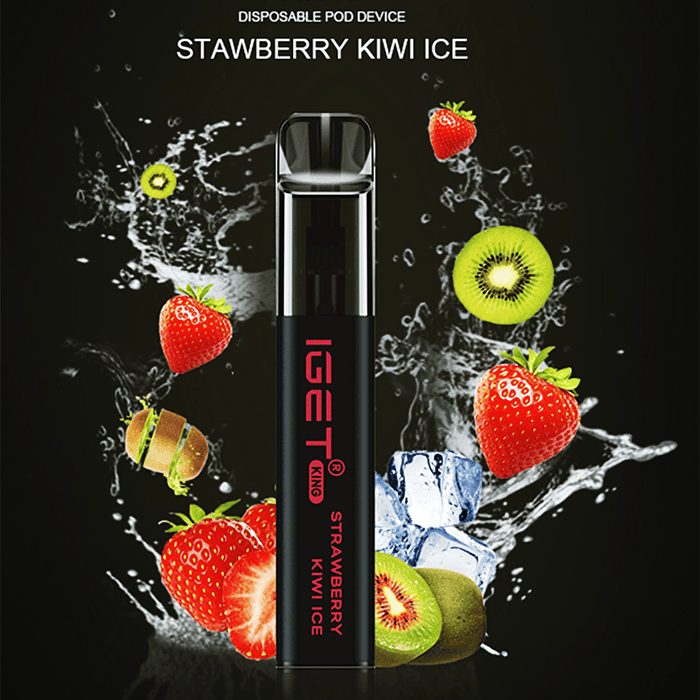 STRAWBERRY KIWI ICE - IGET KING 2600