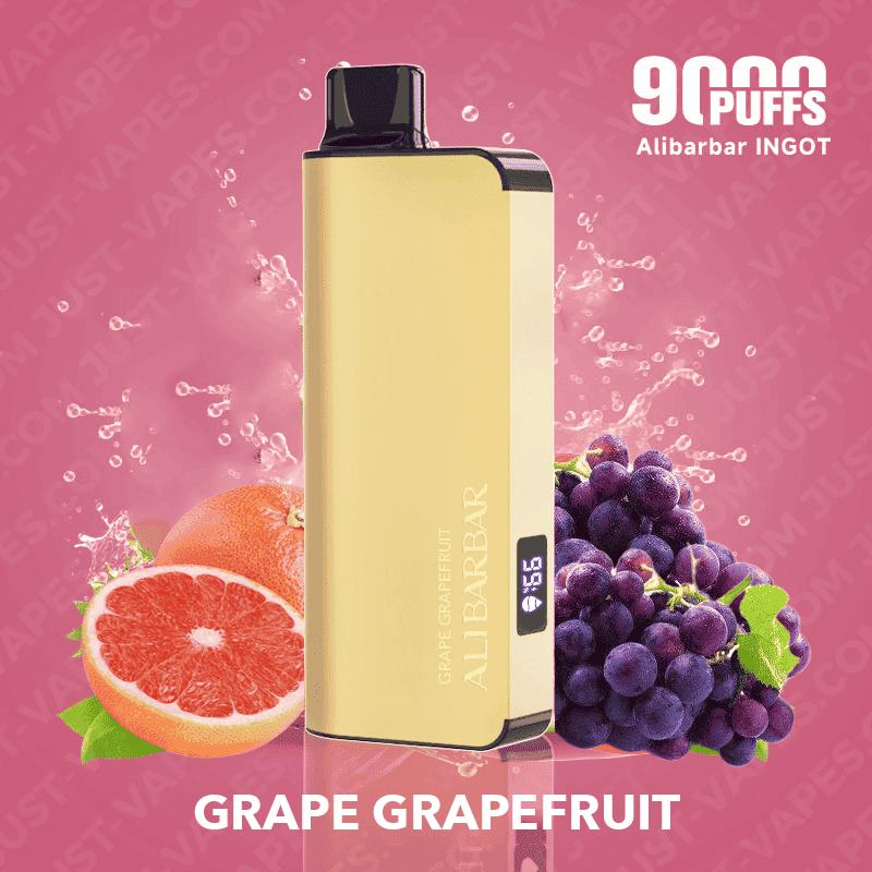 GRAPE GRAPEFRUIT (NEW FLAVOUR!) - ALIBARBAR INGOT 9000