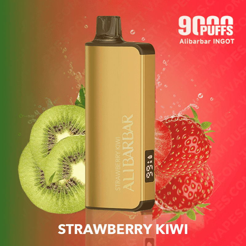 STRAWBERRY KIWI (NEW FLAVOUR!) - ALIBARBAR INGOT 9000
