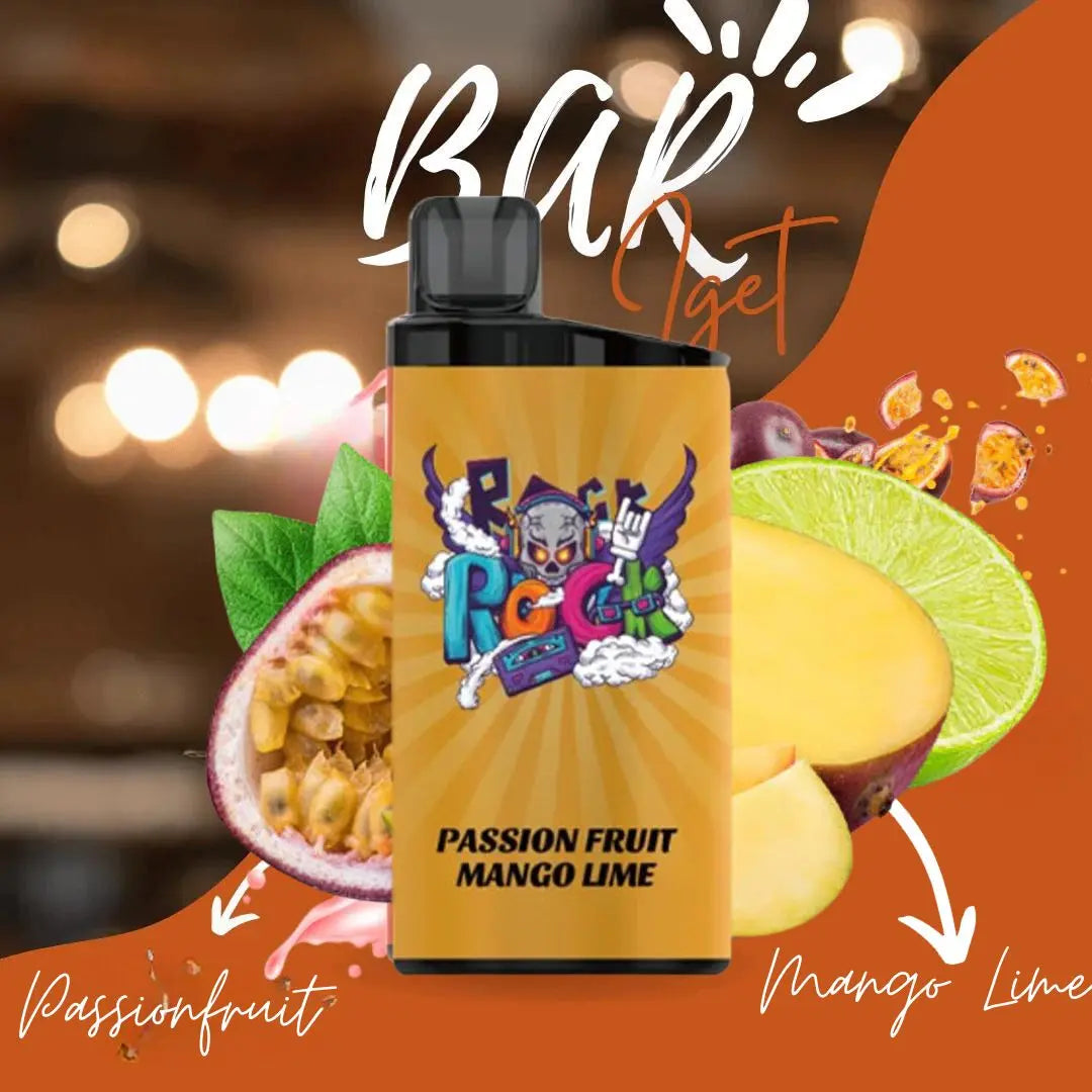 PASSION FRUIT MANGO LIME - IGET BAR 3500