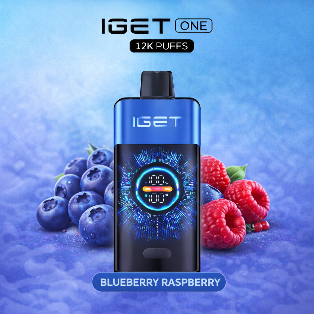BLUEBERRY RASPBERRY - IGET ONE 12,000