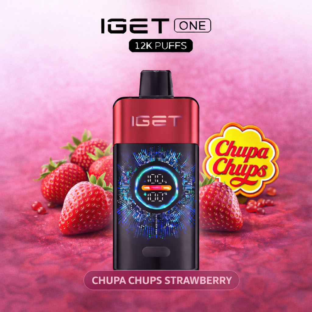 CHUPA CHUPS STRAWBERRY - IGET ONE 12,000