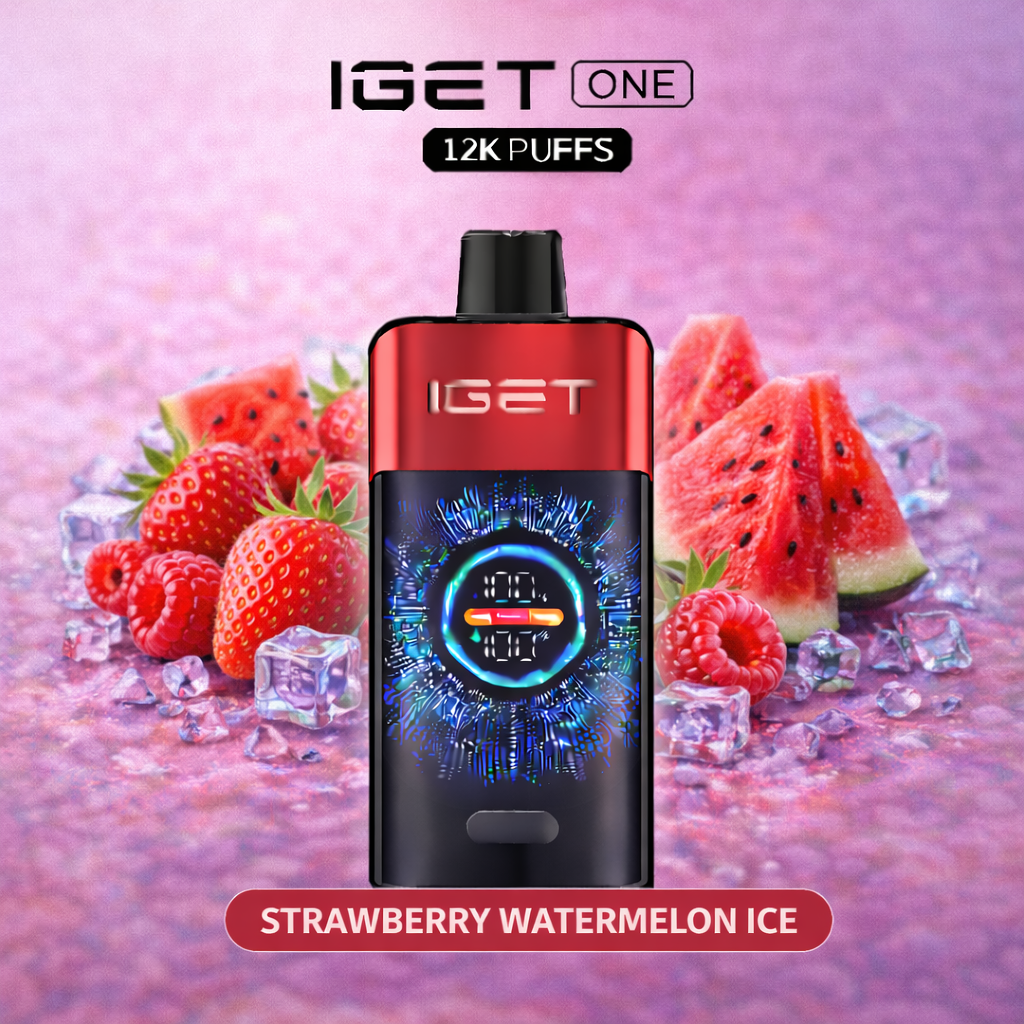 STRAWBERRY WATERMELON ICE - IGET ONE 12,000