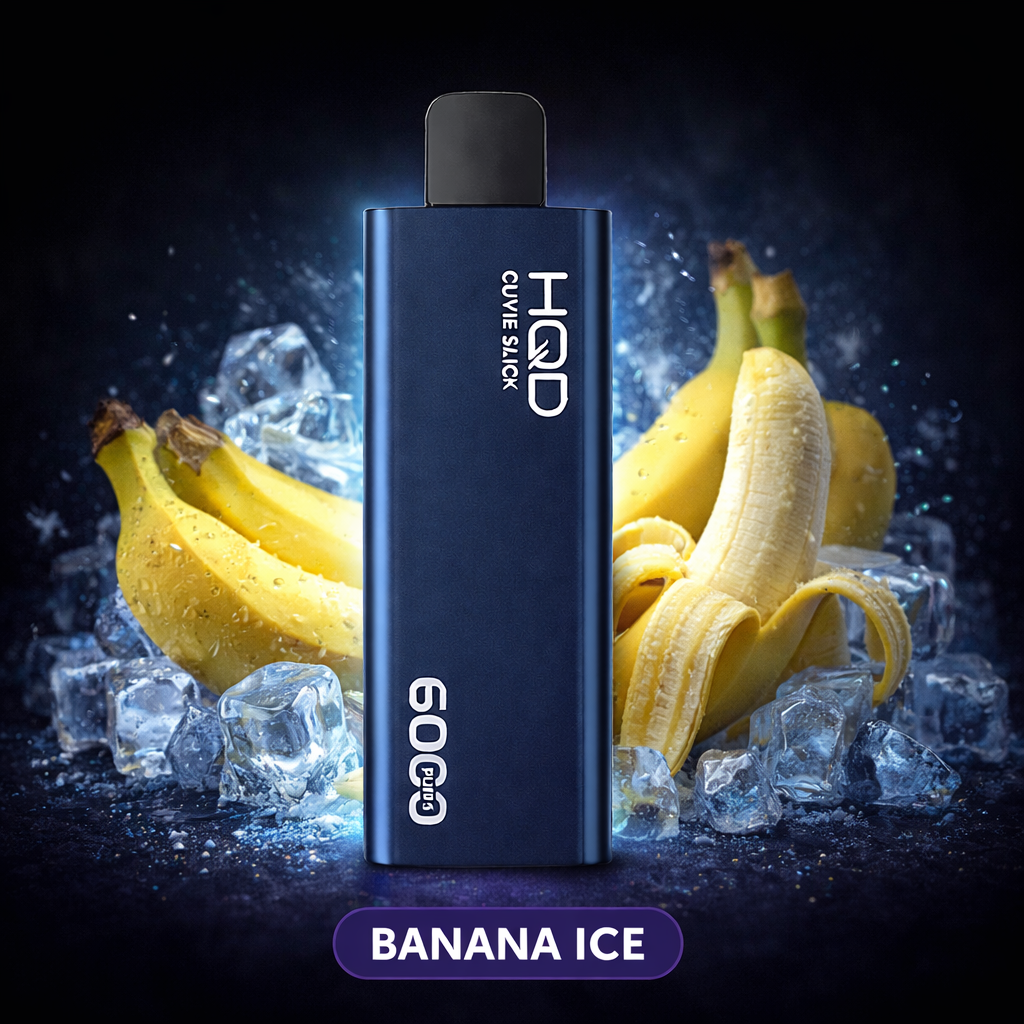 BANANA ICE - HQD SLICK 6000 (NEW!)