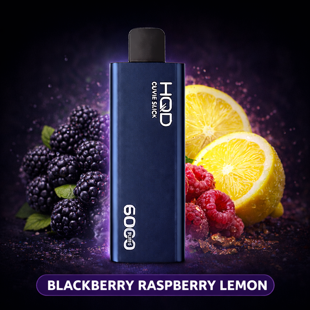 HQD Slick Blackberry Raspberry Lemon 6000 Puffs