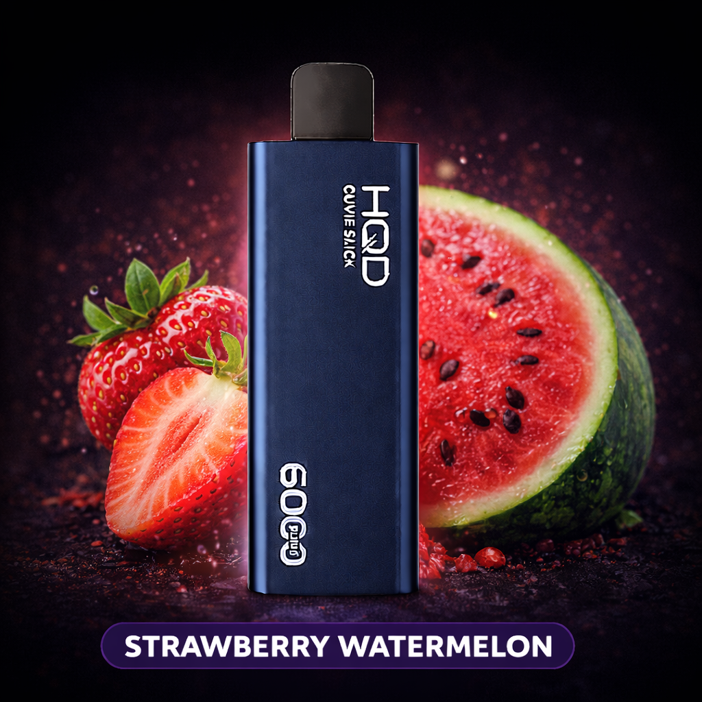 STRAWBERRY WATERMELON - HQD CUVIE SLICK 6000