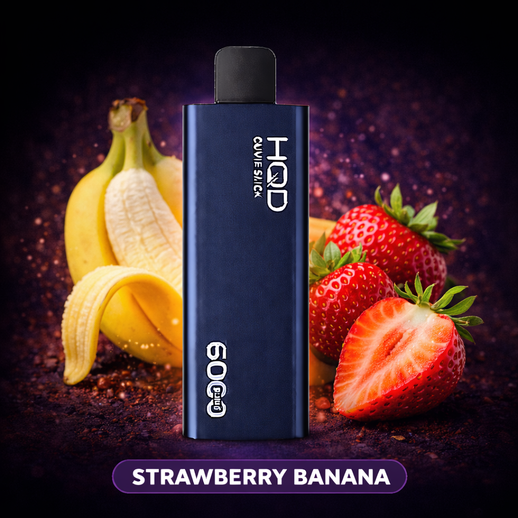 STRAWBERRY BANANA - HQD CUVIE SLICK 6000