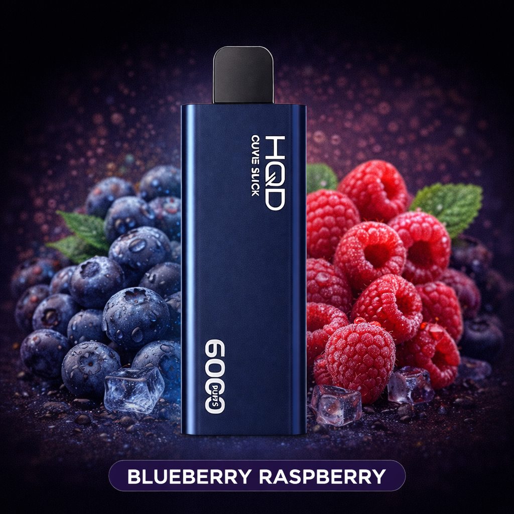 BLUEBERRY RASPBERRY - HQD SLICK 6000