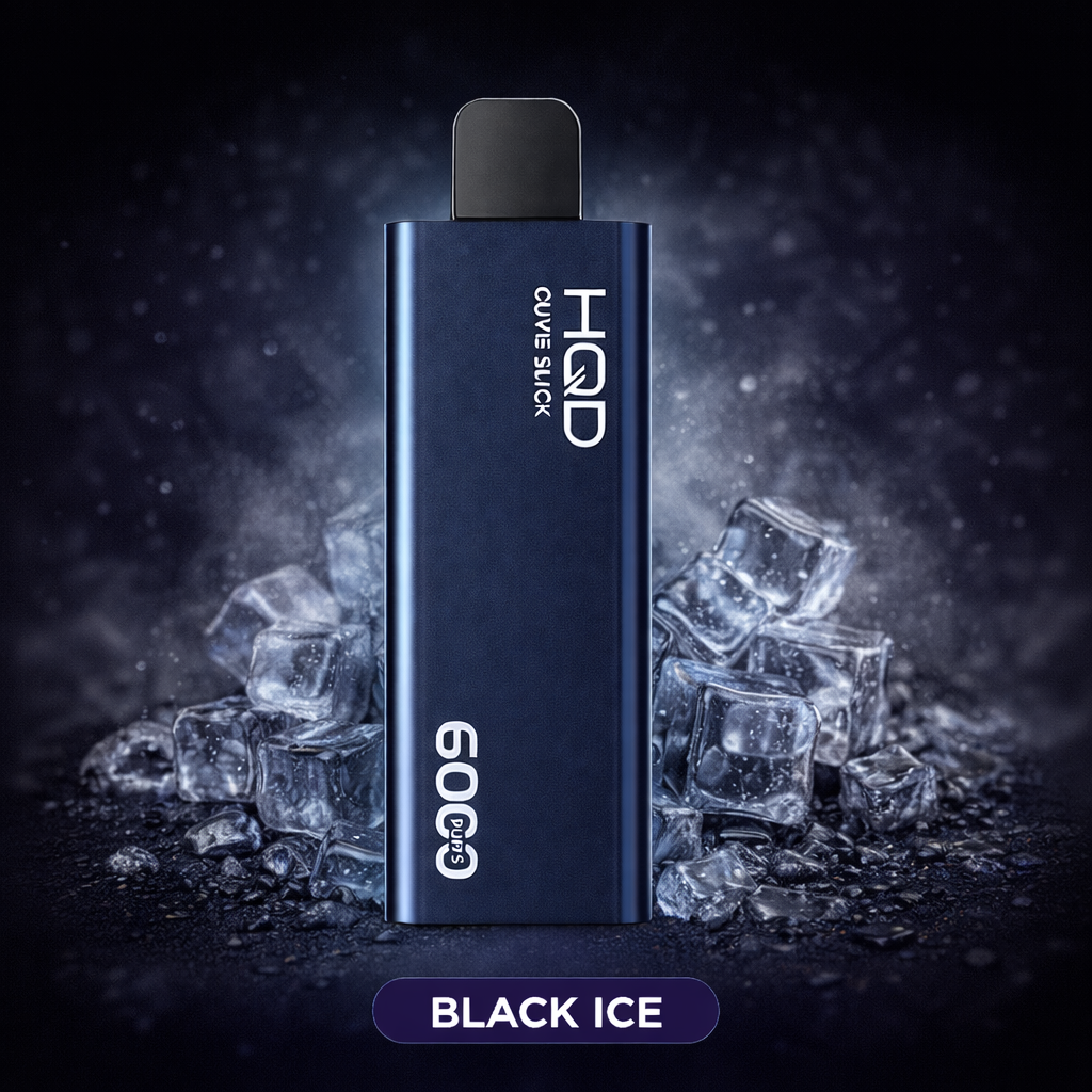 HQD Black Ice 6000 Puffs Vape