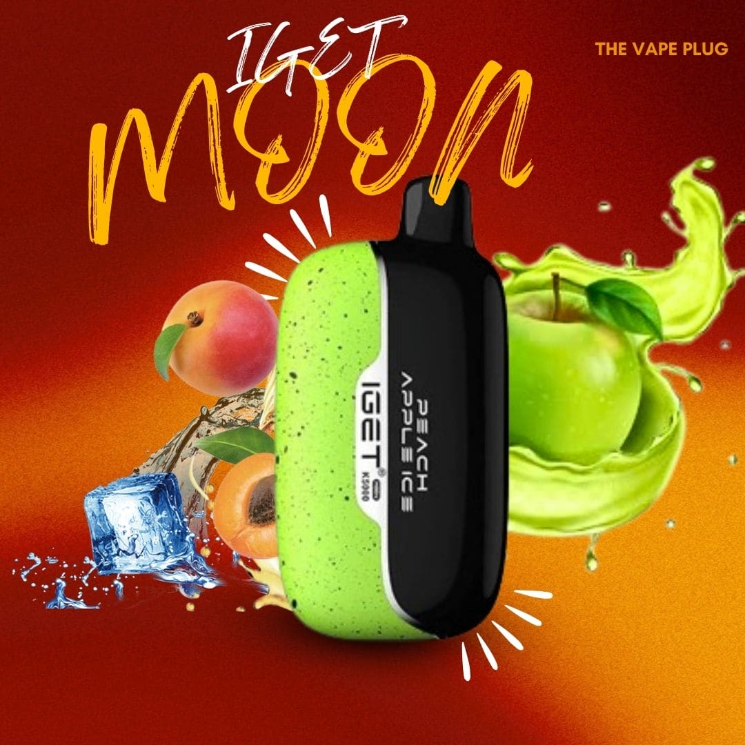 PEACH APPLE ICE - IGET MOON K5000