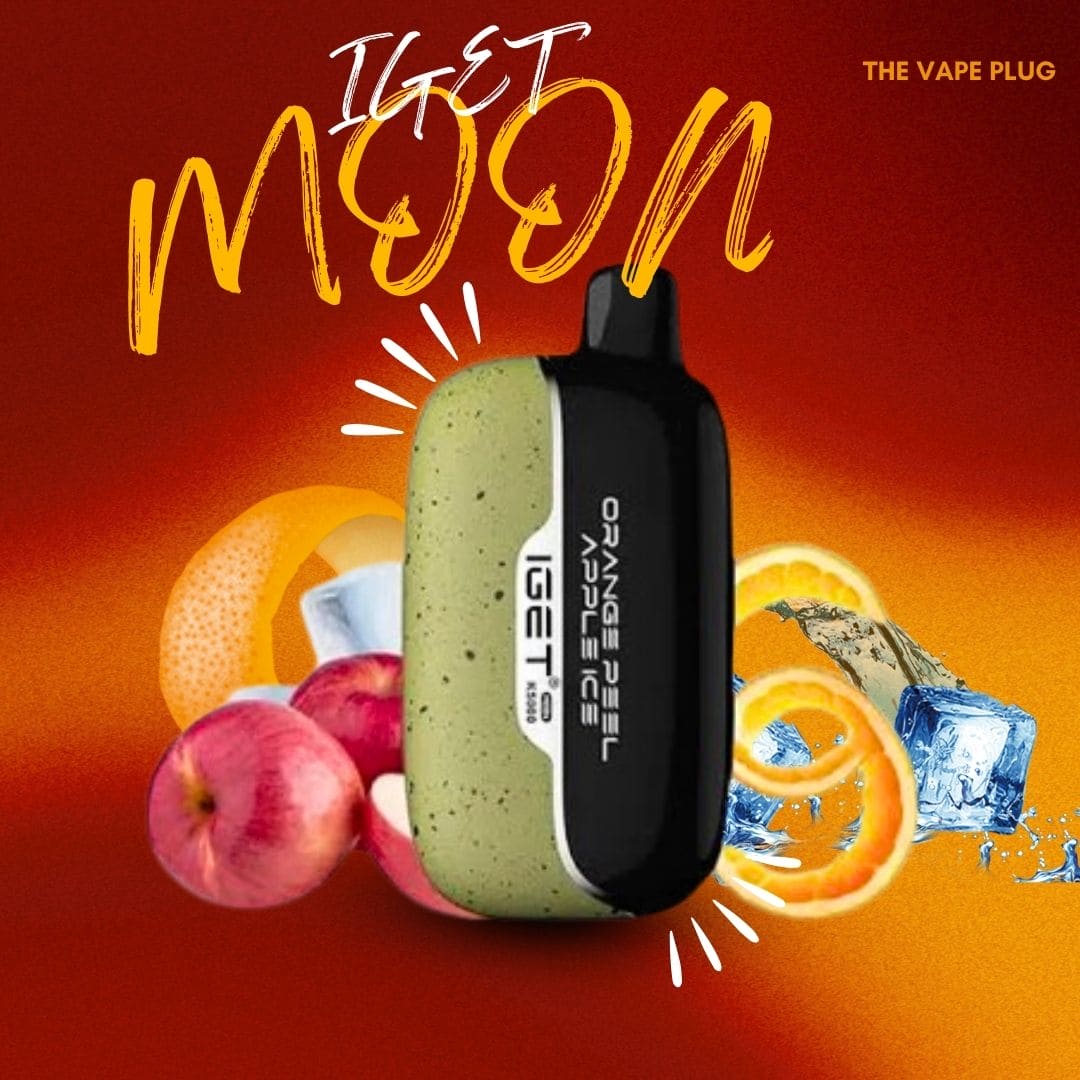 ORANGE PEEL APPLE ICE - IGET MOON K5000