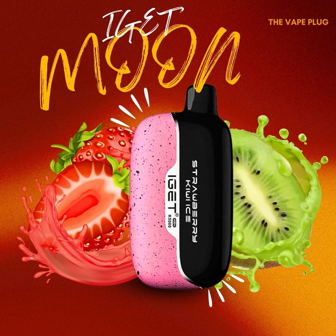 STRAWBERRY KIWI ICE - IGET MOON K5000