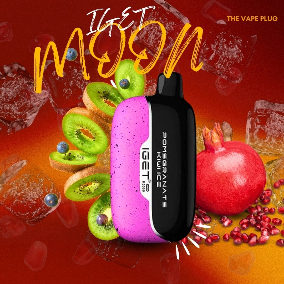 POMEGRANATE KIWI ICE - IGET MOON K5000