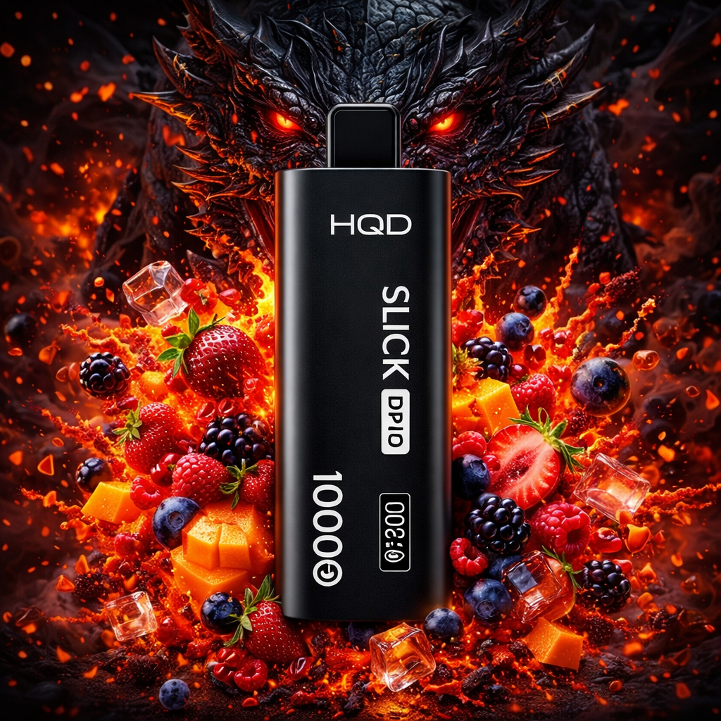 BLACK DRAGON - HQD CUVIE SLICK PRO 10,000