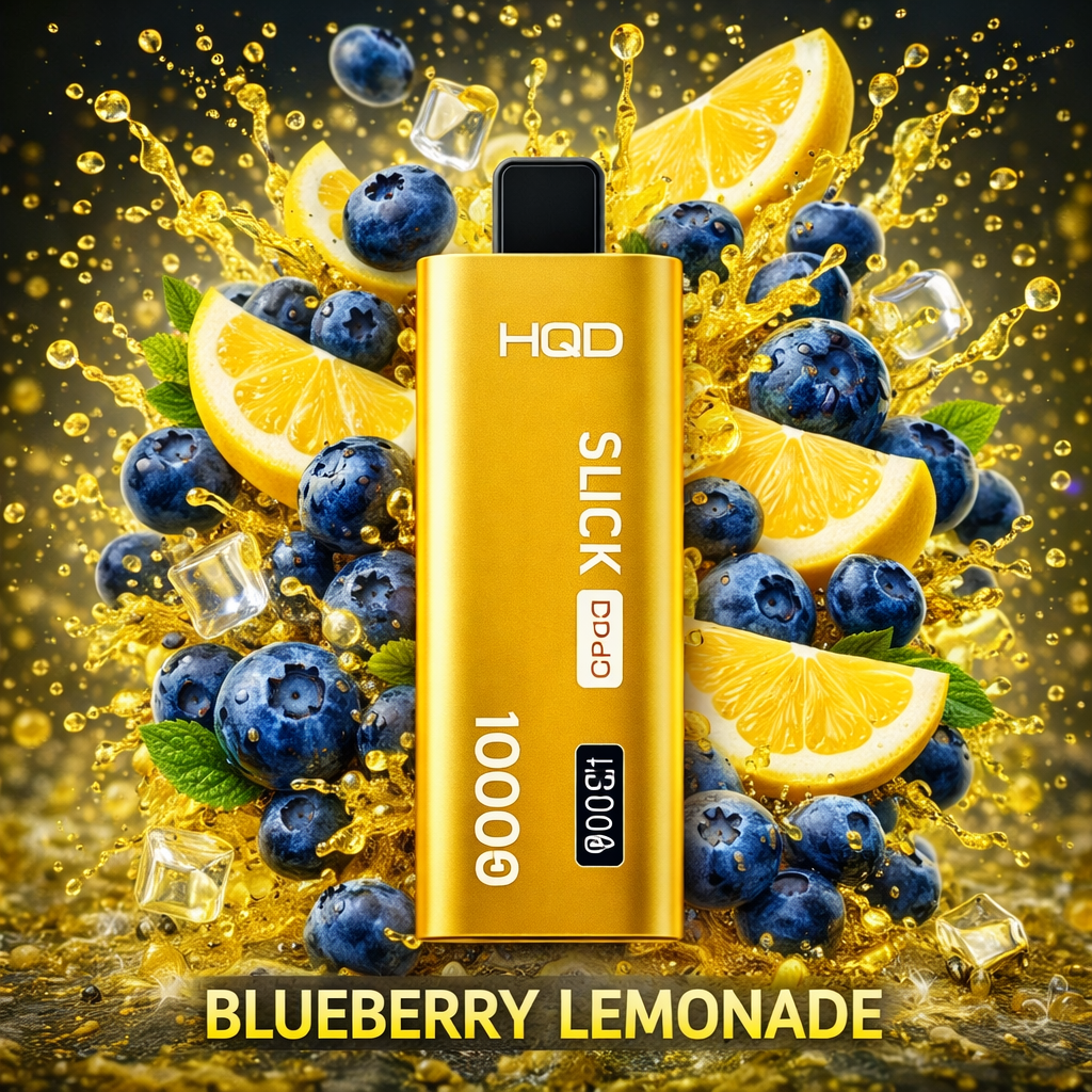 BLUEBERRY LEMONADE  - HQD CUVIE SLICK PRO 10,000