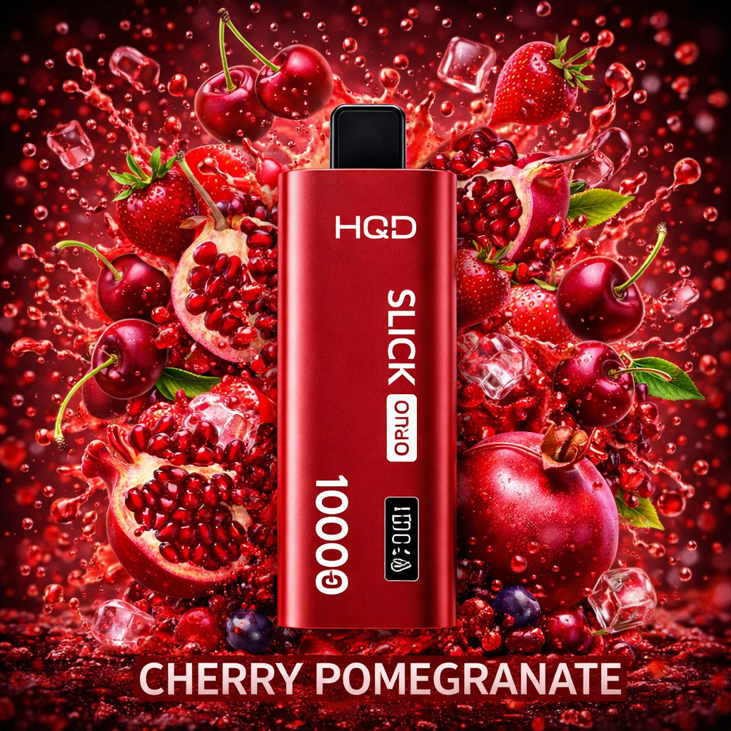 CHERRY POMEGRANATE  - HQD CUVIE SLICK PRO 10,000