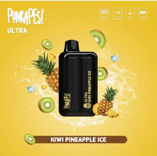 KIWI PINEAPPLE ICE - PUNKAPES ULTRA 4000