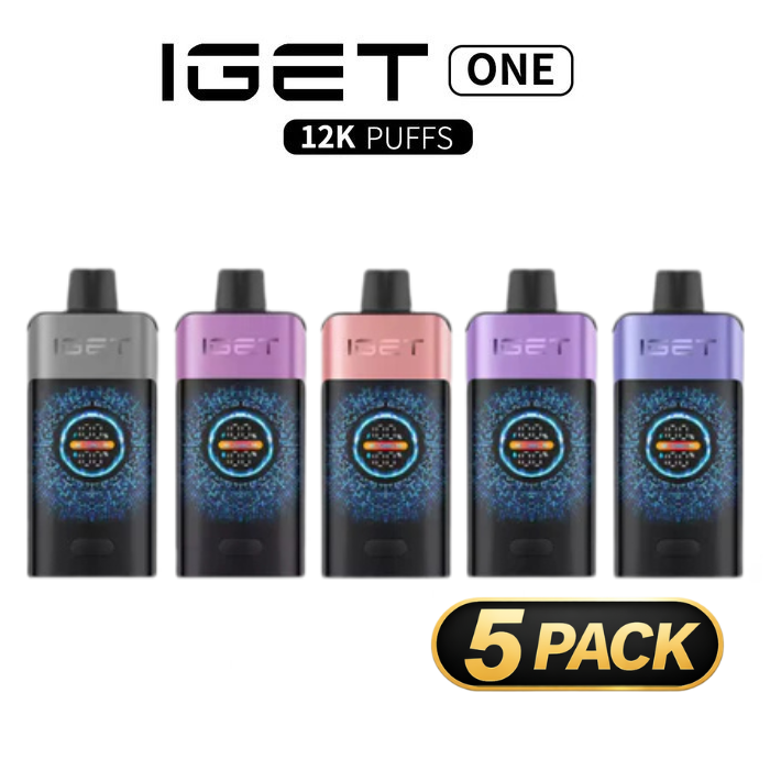 Iget One 12,000 5 Pack - Most Popular