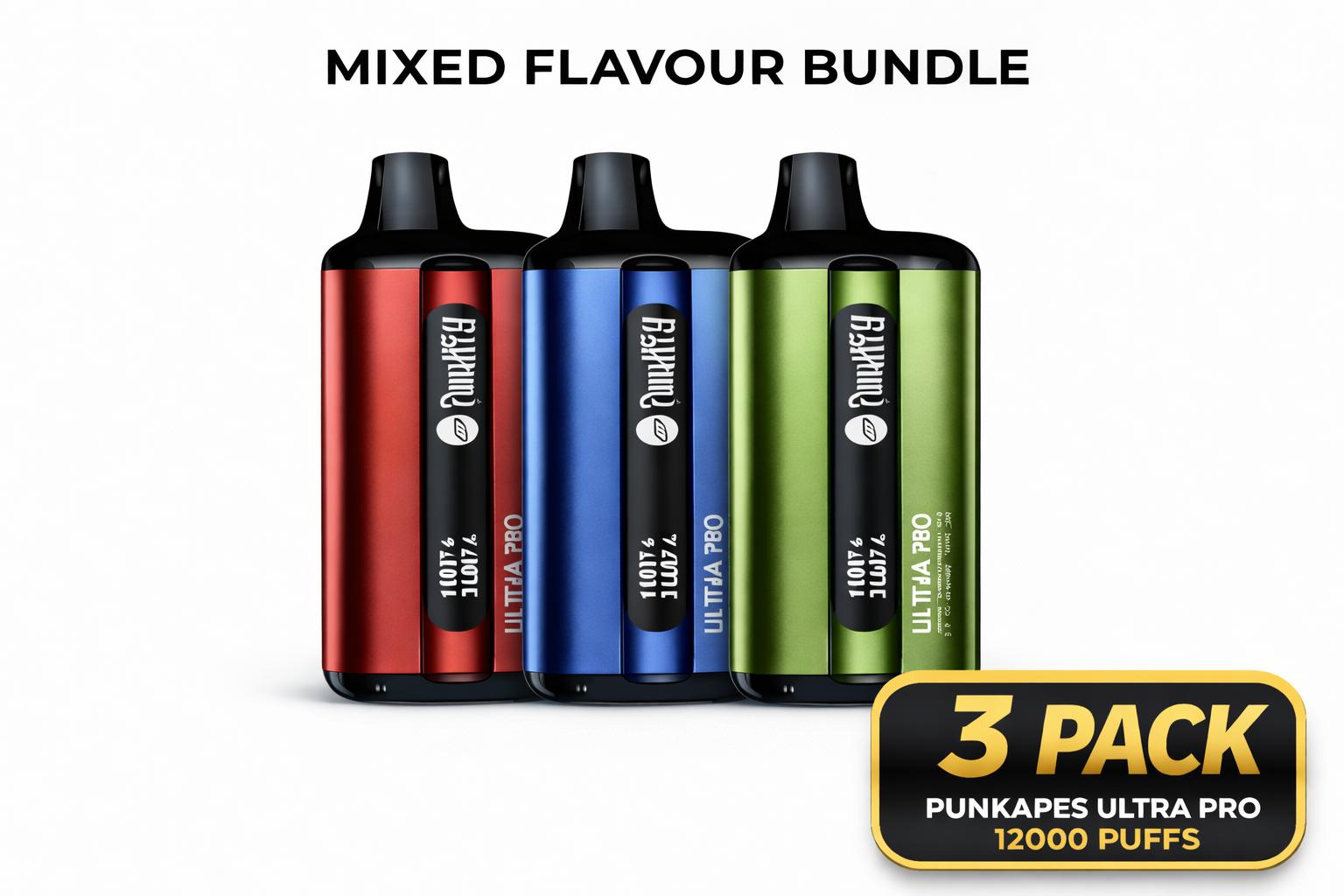 Punkapes Ultra pro 12,000 3 Pack - Starter Bundle