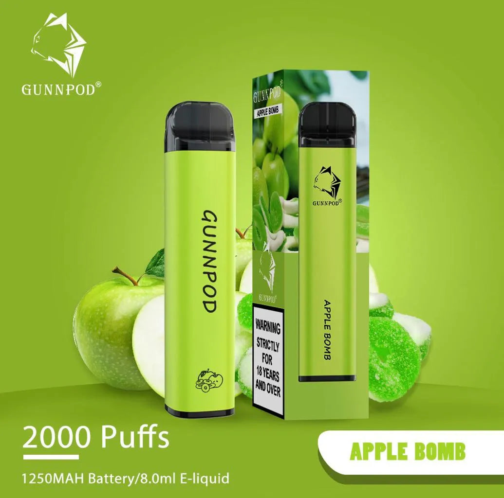 Gunnpod Vape 2000 Puffs 