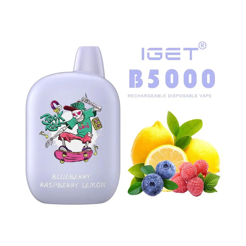 BLUEBERRY RASPBERRY LEMON – B5000 PUFFS - Vape Plug