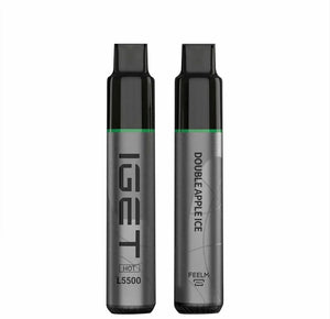 DOUBLE APPLE ICE - IGET HOT 5500 - Vape Plug