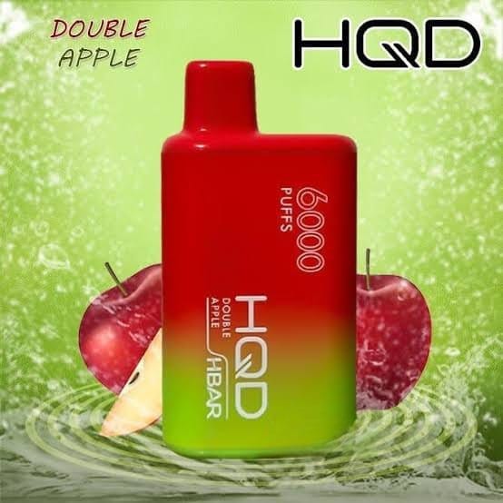 DOUBLE APPLE (RUSSIAN FLAVOUR) - HQD HBAR 6000 - Vape Plug