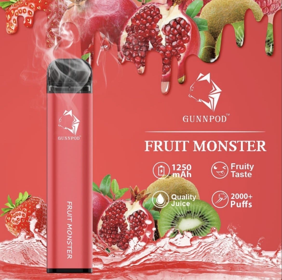 Fruit Monster - GUNNPOD 2000 - Vape Plug