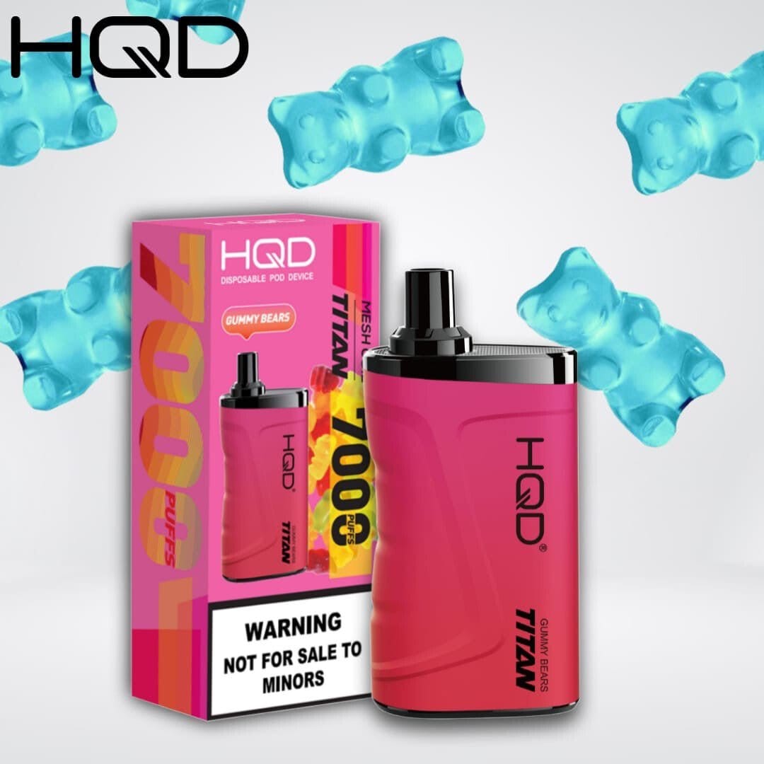 GUMMY BEARS- HQD TITAN 7000) - Vape Plug