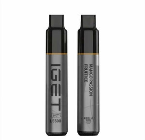 MANGO PASSIONFRUIT ICE - IGET HOT 5500 - Vape Plug