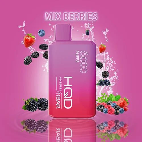 MIXED BERRIES - HQD HBAR 6000 - Vape Plug