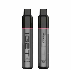 PEACH ICE - IGET HOT 5500 - Vape Plug